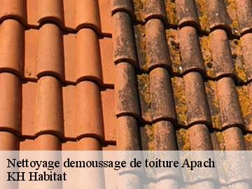 Nettoyage demoussage de toiture  apach-57480 KH Habitat