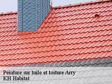 Peinture sur tuile et toiture  arry-57680 KH Habitat