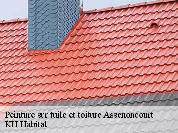 Peinture sur tuile et toiture  assenoncourt-57810 KH Habitat