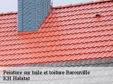 Peinture sur tuile et toiture  baronville-57340 KH Habitat