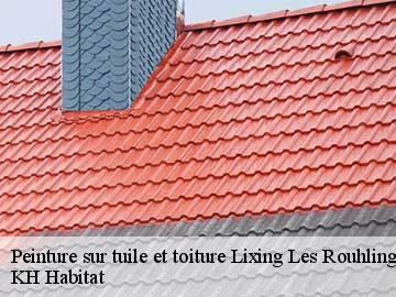 Peinture sur tuile et toiture  lixing-les-rouhling-57520 KH Habitat