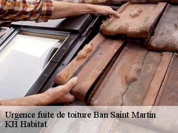 Urgence fuite de toiture  ban-saint-martin-57050 KH Habitat