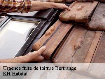 Urgence fuite de toiture  bertrange-57310 KH Habitat