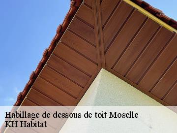 Habillage de dessous de toit 57 Moselle  KH Habitat