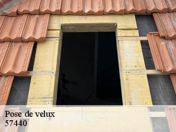 Pose de velux  57440